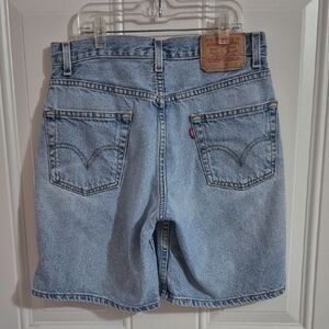Levi's Light Blue Denim Shorts